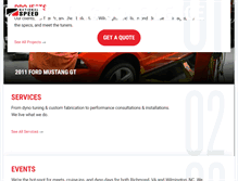 Tablet Screenshot of nationalspeedinc.com